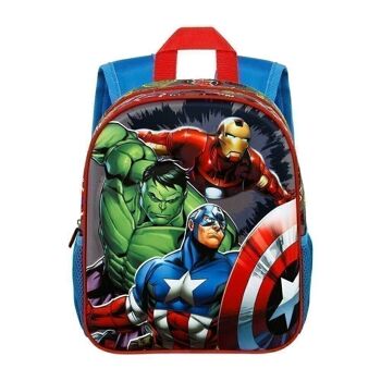 Marvel Avengers Invincible-Petit sac à dos 3D, multicolore 2