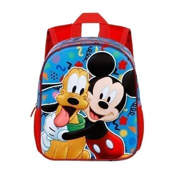 Disney Mickey Mouse Mates-Small Sac à dos 3D Bleu 2