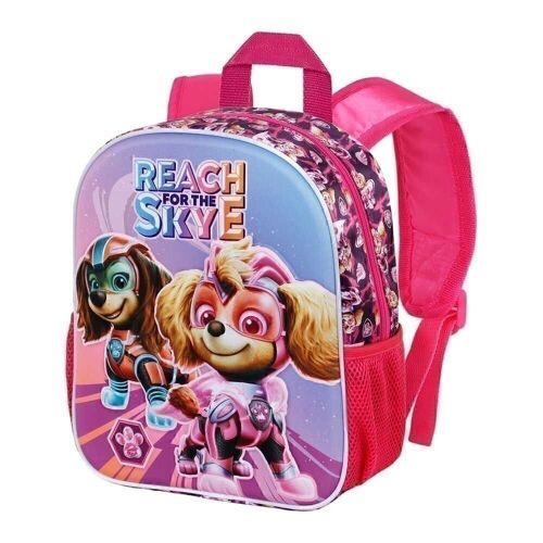 La Patrulla Canina Mighty-Mochila 3D Pequeña, Rosa