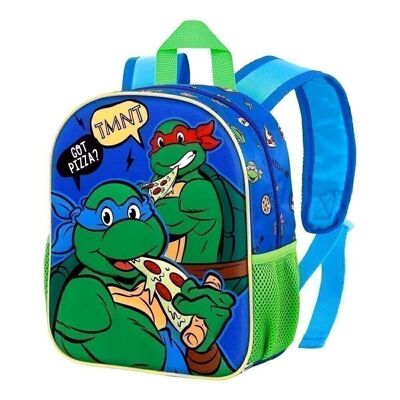 Ninja Turtles Mates-Small 3D Backpack, Green