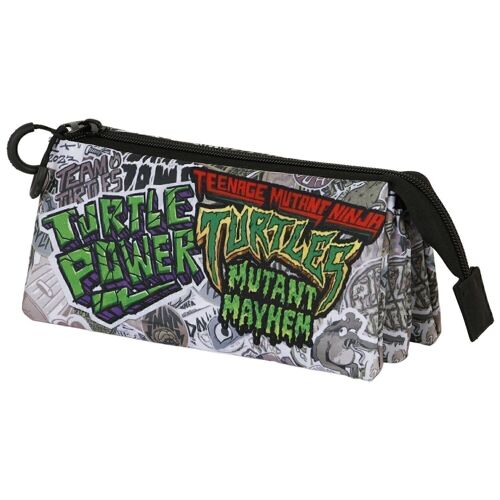 Tortugas Ninja Pizza Time-Portatodo Triple FAN 2.0, Multicolor