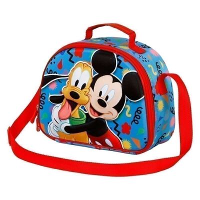 Disney Mickey Mouse Mates-3D Snacktasche, Blau