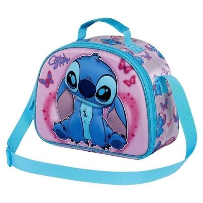 Disney Lilo and Stitch Adorable-3D Snack Bag, Pink