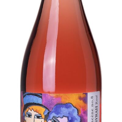 Biodynamic Rosé Wine - Syrah Rosé Scène n°8 2023