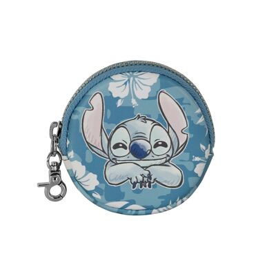 Disney Lilo y Stitch Aloha-Monedero Cookie, Azul
