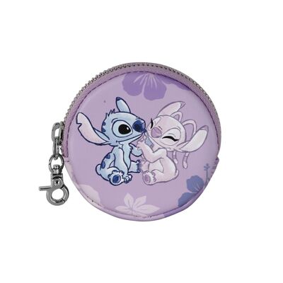 Disney Lilo y Stitch Stitch & Angel-Monedero Cookie, Rosa