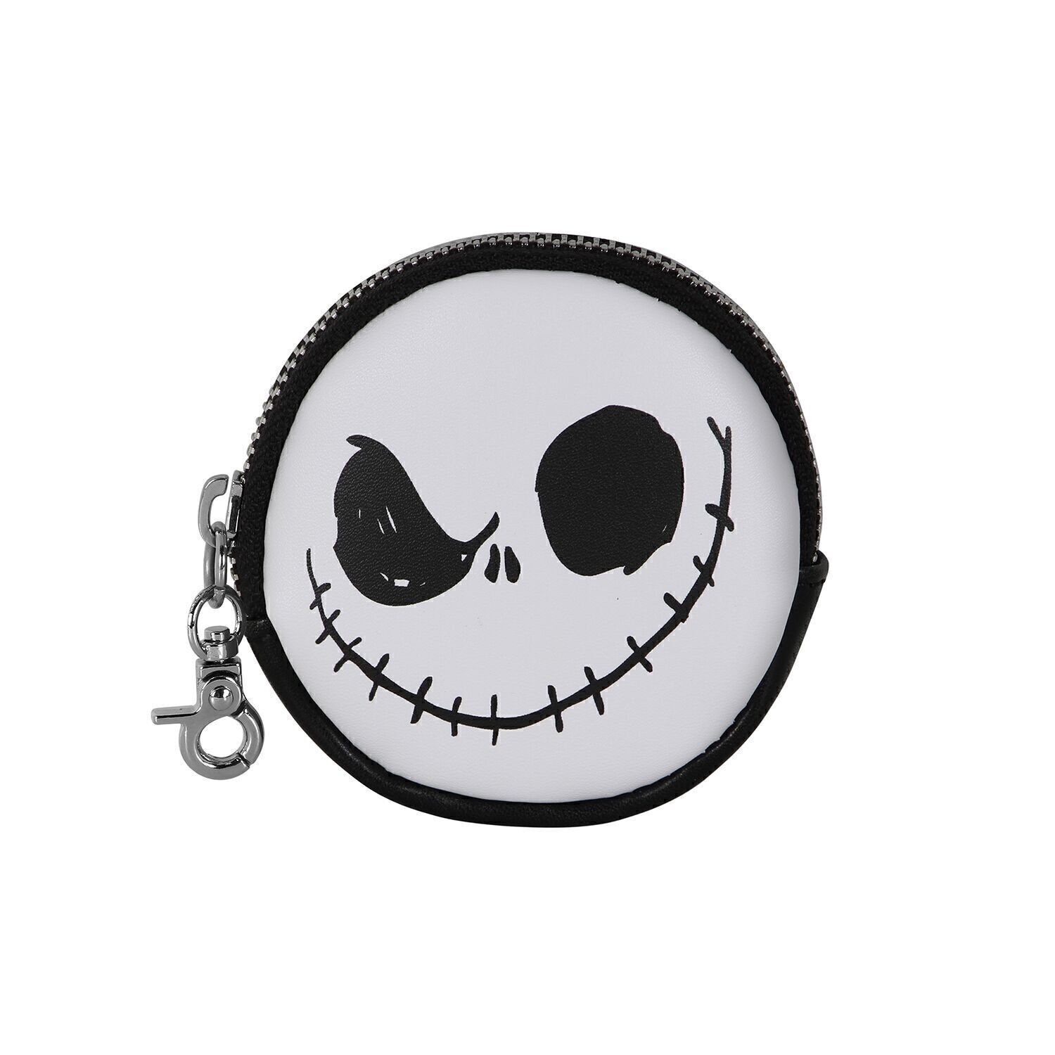 Disney Nightmare Before Christmas Portamonete con faccia-biscotto, nero