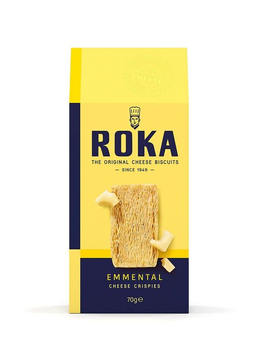 ROKA Cheese Crispies Emmental 70g
