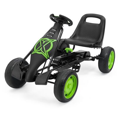 Xootz Go-Kart Viper | Grün | 114x62x62 cm