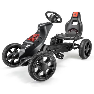 Xootz Go-Kart Venom | Black | 114x62x62cm