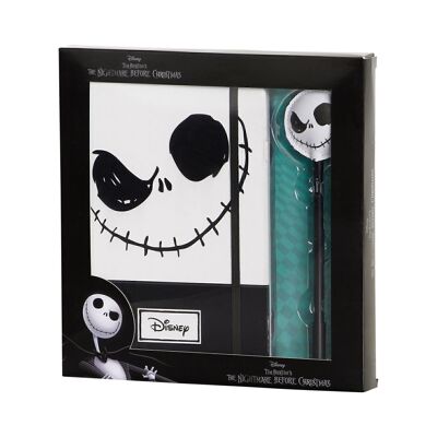 Disney Nightmare Before Christmas Face-Geschenkbox mit Tagebuch und Fashion Pen, Schwarz