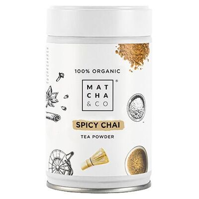 Würziger Chai-Matcha-Tee