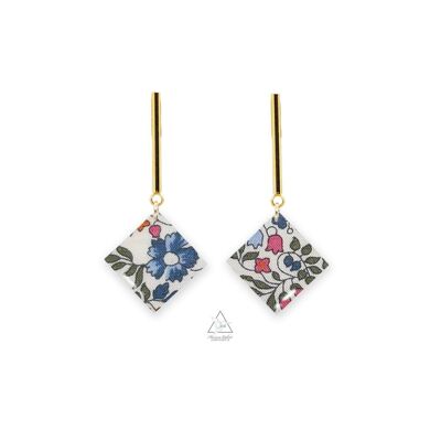 Katie & Millie bistre earrings - PANDORE - Gilded with fine 24 carat gold