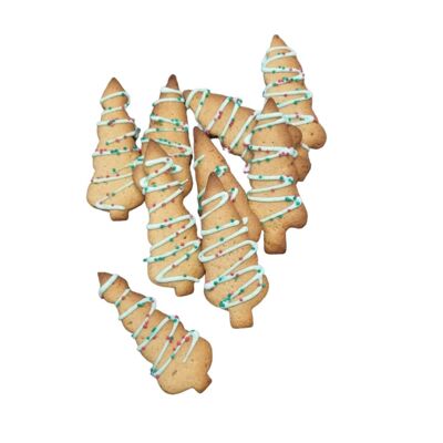 Biscuits au miel : Sapins de NOEL