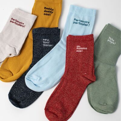 PACK – Socken mit Familienähnlichkeit👨‍👩‍👧‍👧