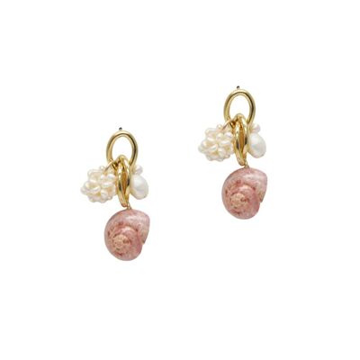 Ali pink earrings