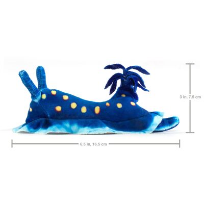 Mini Blue Nudibranch / Mini Ozeanschnecke (VE 4) 8001