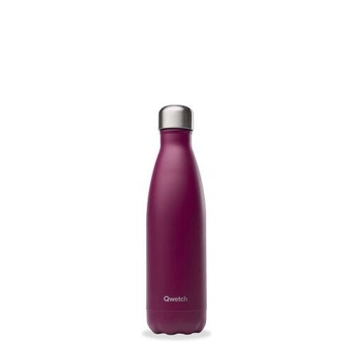 Flasche Matt 500 ml Burgundy