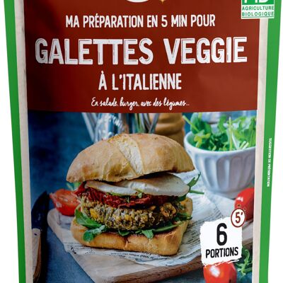 BIO-Gemüse-Galette-Zubereitung – ITALIENISCH