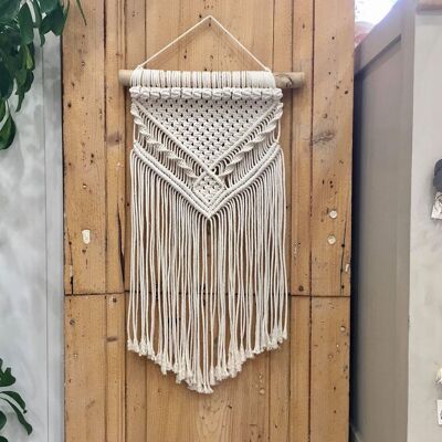 Tapiz de macramé “ZAÏA”