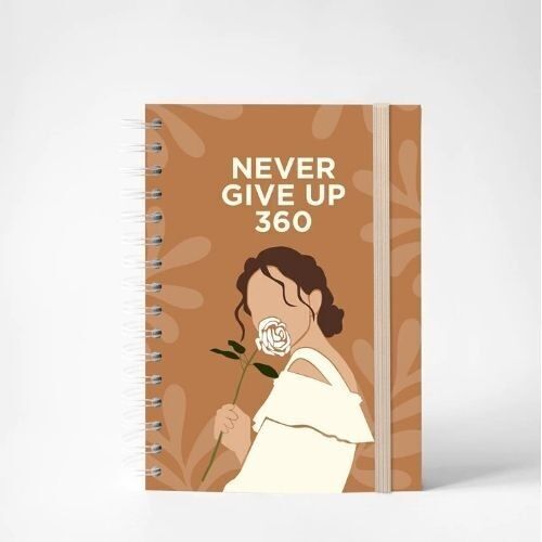 Never Give Up - Woman Flower