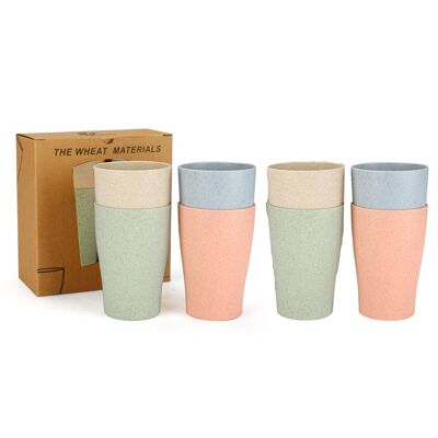 biobasierte Green-Goose-Becher | 8er-Set