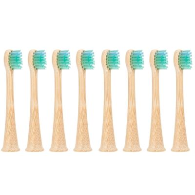 green-goose Têtes de brosse Philips Sonicare pour enfants | 8 pièces | Vert