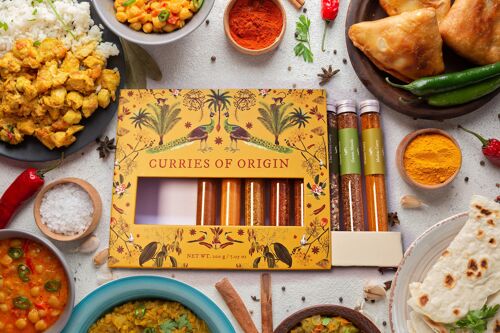 Curry Spice World Selection | 8 Unique Blends | Curry Lovers Premium Gift Set