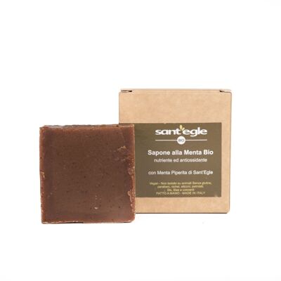 Organic Mint Soap, 100 g (Pack of 6 pieces)