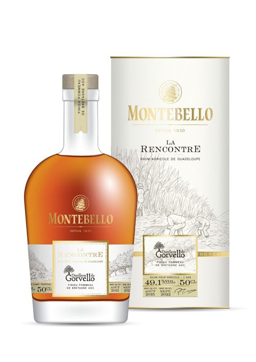 Montebello - Rhum Vieux 7 ans Finish Whisky Breton - La Rencontre