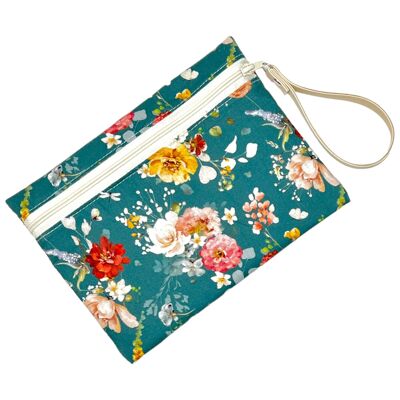 Pouch M, “Eglantine” petrol