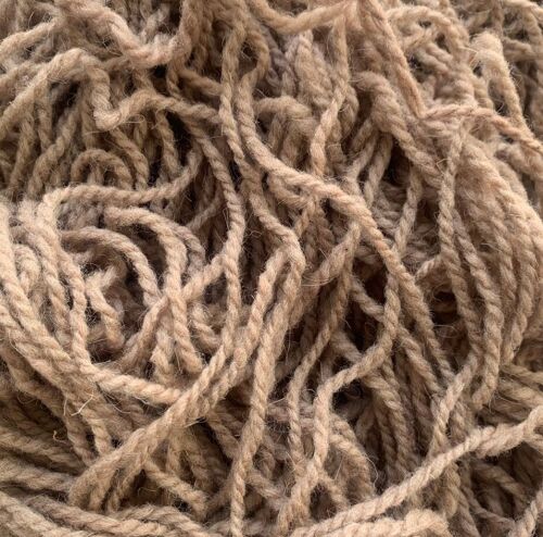 Brown Organic Wool Yarn