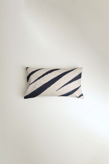 Coussin d'art ZEBRA - la Douceur 1