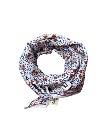 Foulard Adulte Love Klein 100 cm