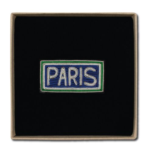 Broche Paris - Vert