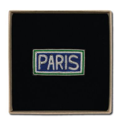 Paris brooch - Green