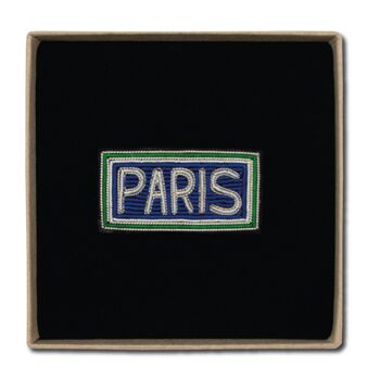Broche Paris - Vert 1
