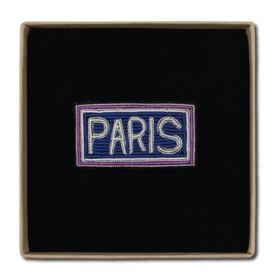 Broche Paris - Rose