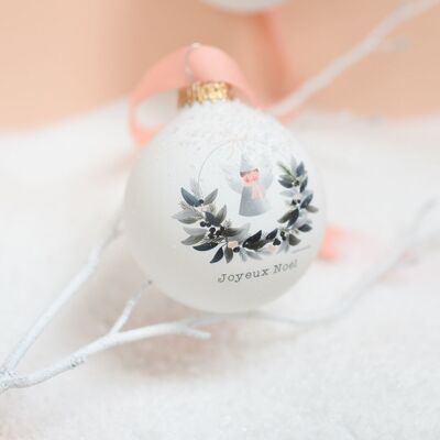 Angel Christmas bauble by Atelier Oranger® - glass