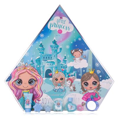 Advent calendar LITTLE PRINCESS in a diamond-shaped box