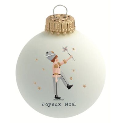 Boule de Noël personnalisée Casse-Noisette par Atelier Oranger®