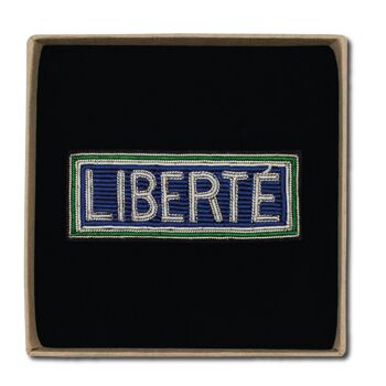 Broche Liberté - Vert 1