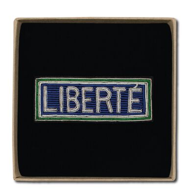 Broche Liberté - Vert