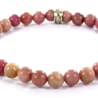 Rhodonite natural stone bracelet