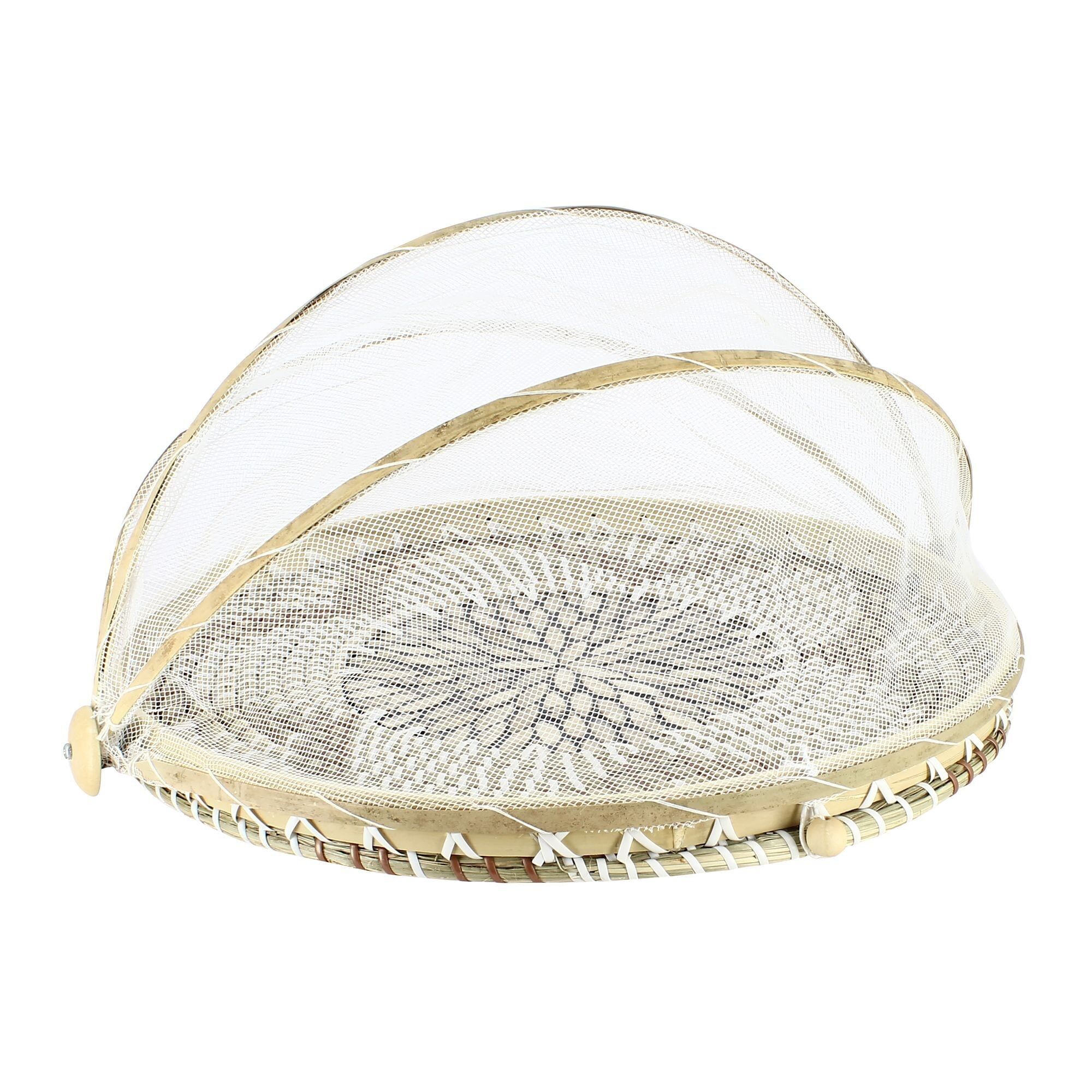 VASSOIO CAMPANA ROTONDO DISPENSA MADREPERLA DIAMETRO 40CM KOS