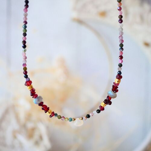 Collier Jival tourmaline