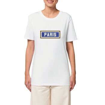 T-shirt imprimé Paris - Blanc 3