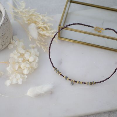 Indali garnet necklace