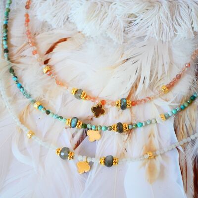 Collar de piedra Shubha de tu elección