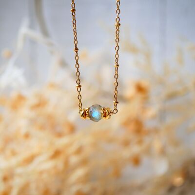 Collana Mohini in labradorite
